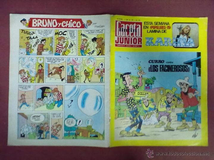 C&oacute;mics: GACETA JUNIOR TINTIN N&ordm; 72 - Foto 1