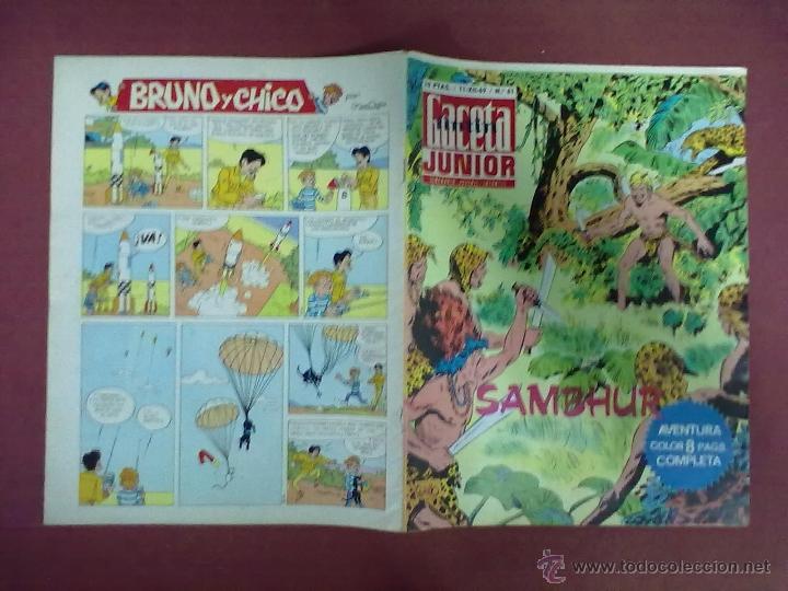 C&oacute;mics: GACETA JUNIOR TINTIN N&ordm;61 - Foto 1