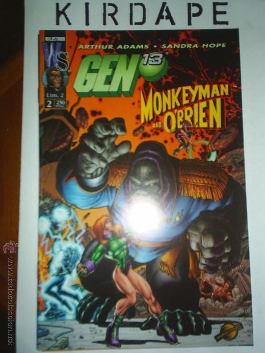 C&oacute;mics: gen 13 monkeyman and obrien. n&uacute;meros 1 y 2, colecci&oacute;n completa cj28 - Foto 1