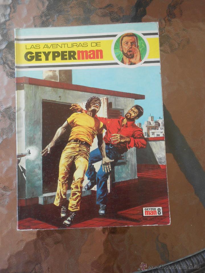 C&oacute;mics: NUMERO 8 LAS AVENTURAS DE GEYPERMAN GEYPER MAN. EDICIONES RECREATIVAS - Foto 1
