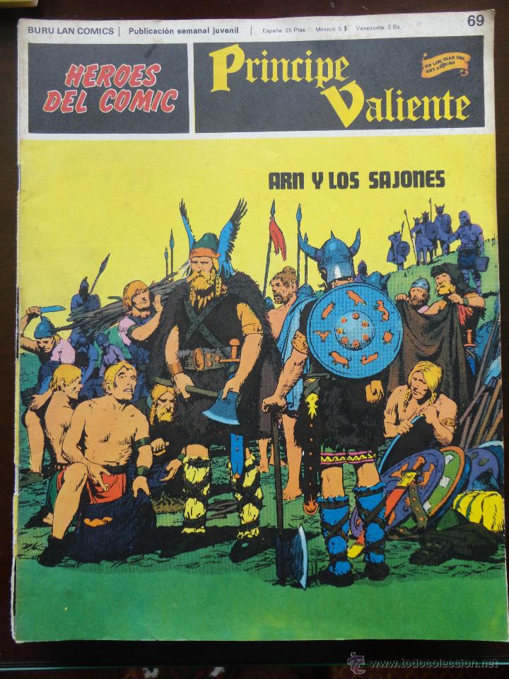 C&oacute;mics: PR&Iacute;NCIPE VALIENTE n&ordm;-69 - Foto 1