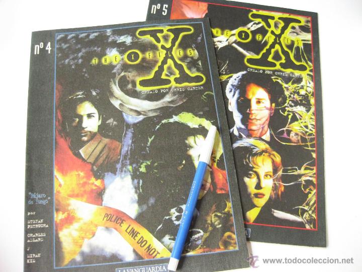 C&oacute;mics: DOS NUMEROS DEL COMIC DE LA VANGUARDIA THE X FILES. 1996. NUMERO 4 Y 5 - Foto 1