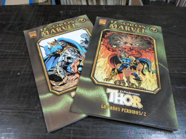 C&oacute;mics: Tesoros Marvel, El poderoso Thor, Los a&ntilde;os perdidos, n&ordm; 9 y 10 - Foto 1