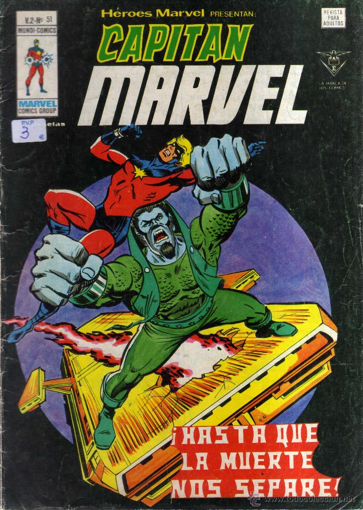 C&oacute;mics: Capitan Marvel Vol. 2 N&ordm; 51 - CJ140 - Foto 1