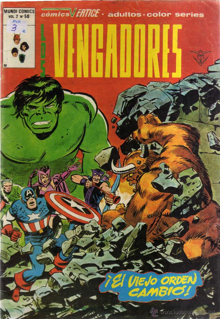 C&oacute;mics: Los Vengadores Vol. 2 N&ordm; 50 - CJ140 - Foto 1
