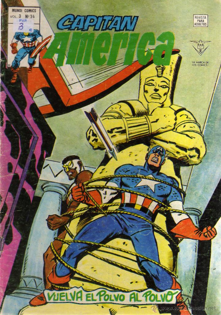 C&oacute;mics: Capitan America Vol. 3 N&ordm; 34 - CJ214 - Foto 1