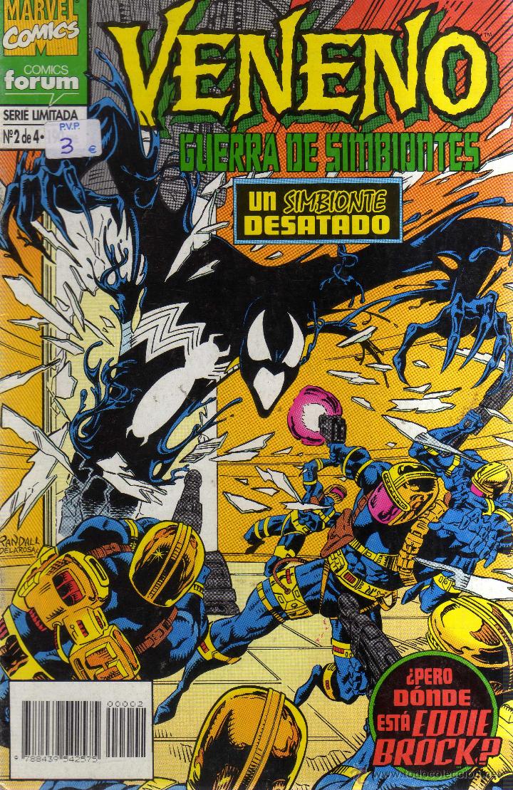 C&oacute;mics: Veneno N&ordm; 2 de 4 Guerra de Simbiontes - CJ140 - Foto 1
