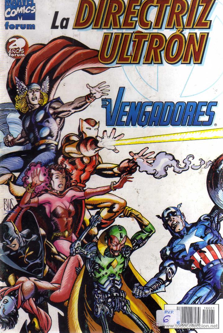 C&oacute;mics: La Directriz Ultr&oacute;n - Los Vengadores - CJ140 - Foto 1