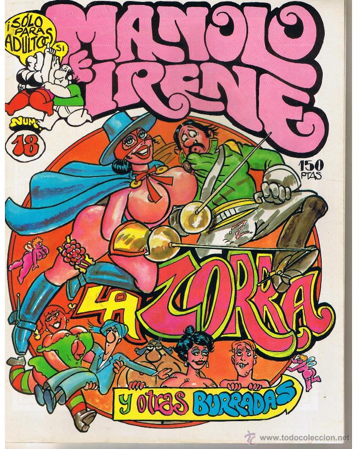 C&oacute;mics: MANOLO E IRENE. N&ordm; 18. EDITA MANUEL FERRER. 1982. - Foto 1