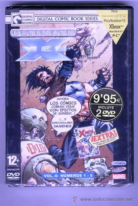 Comics : 2 DVD: * ULTIMATE X-MEN * - DIGITAL COMIC BOOKS. VOL. 4: N&Uacute;MEROS 1-5 MARVEL. 2003