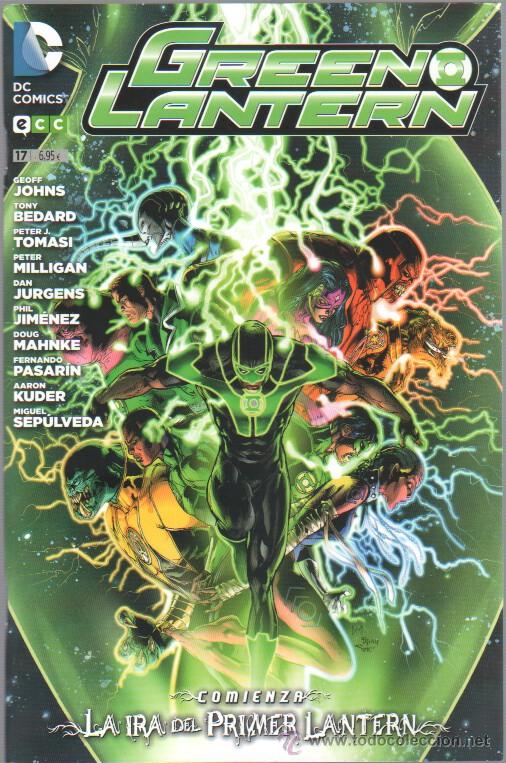 C&oacute;mics: PRES - ECC GREEN LANTERN N&ordm; 17 - 2013 - COMIENZA LA IRA DEL PRIMER LANTERN - 100 PGS. - Foto 1