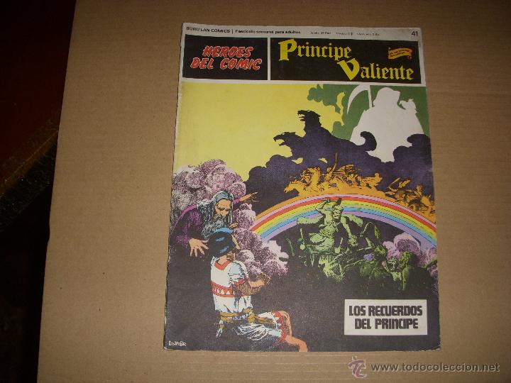 C&oacute;mics: HEROES DEL COMIC, PRINCIPE VALIENTE N&ordm; 41, EDITORIAL BURULAN - Foto 1