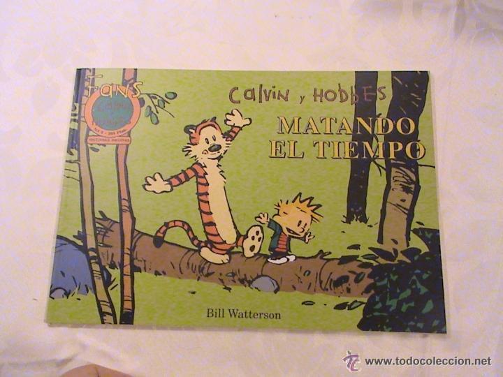 C&oacute;mics: CALVIN Y HOBBES MATANDO EL TIEMPO - CJ143 - Foto 1