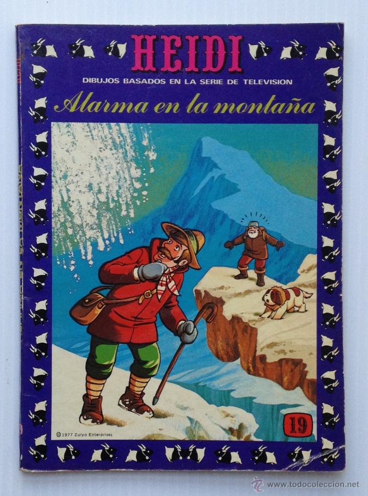 C&oacute;mics: HEIDI. EDICIONES RECREATIVAS. N&ordm; 19. BUEN ESTADO. - Foto 1