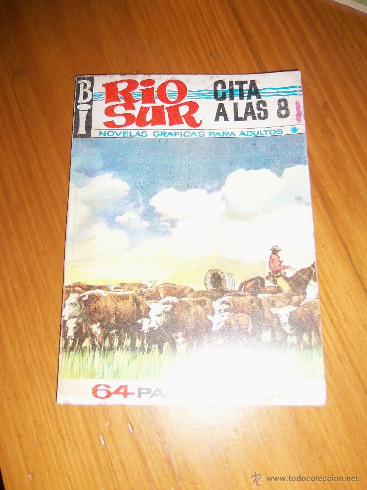 C&oacute;mics: CITA A LAS 8 - Serie RIO SUR - Ediciones IMPERIA - Espa&ntilde;a - 1966 - COMO NUEVO