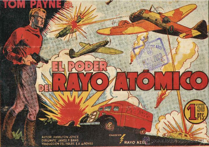 C&oacute;mics: TOM PAYNE N&ordm; 3 EL PODER DEL RAYO ATOMICO - Foto 1