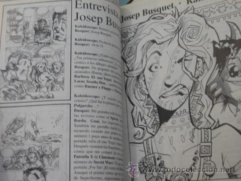 C&oacute;mics: JOSEP BUSQUET SCRIPBOOK KALEIDOSCOPE OFERTA - Foto 3