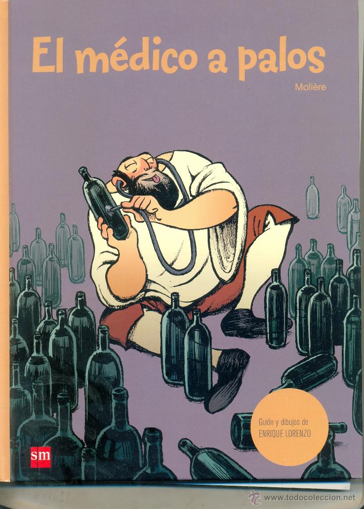 C&oacute;mics: El m&eacute;dico a palos - Moli&egrave;re - Foto 1