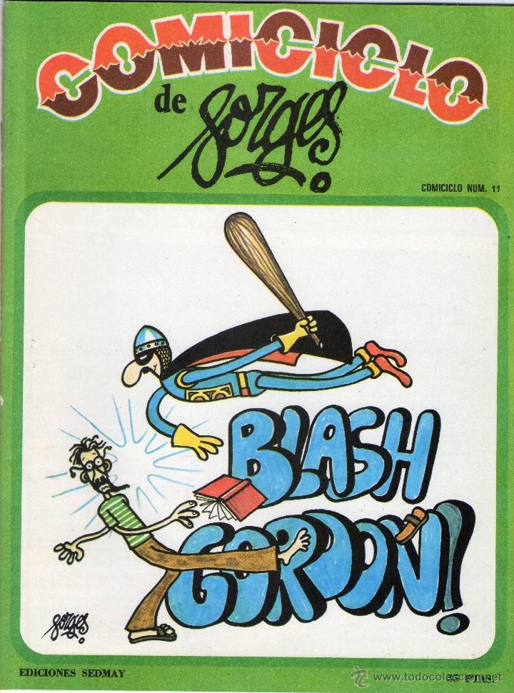 C&oacute;mics: COMICICLO - N&ordm; 11 - FORGES - BLASH GORDON - EDICIONES SEDMAY - A&Ntilde;O 1975. - Foto 1