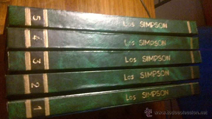 C&oacute;mics: LOS SIMPSON. 5 TOMOS CON ENCUADERNACION  DOMESTICA - Foto 7