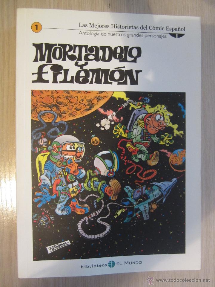 C&oacute;mics: MORTADELO Y FILEMON N&ordm; 1 BIBLIOTECA EL MUNDO - Foto 1