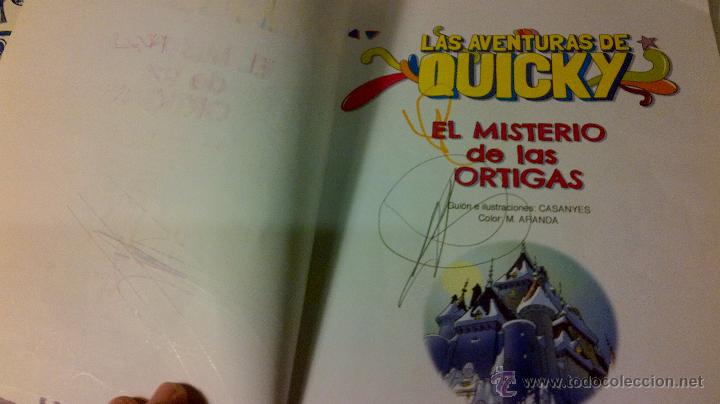 C&oacute;mics: LAS AVENTURAS DE QUICKY EL MISTERIO DE LAS ORTIGAS - Foto 3