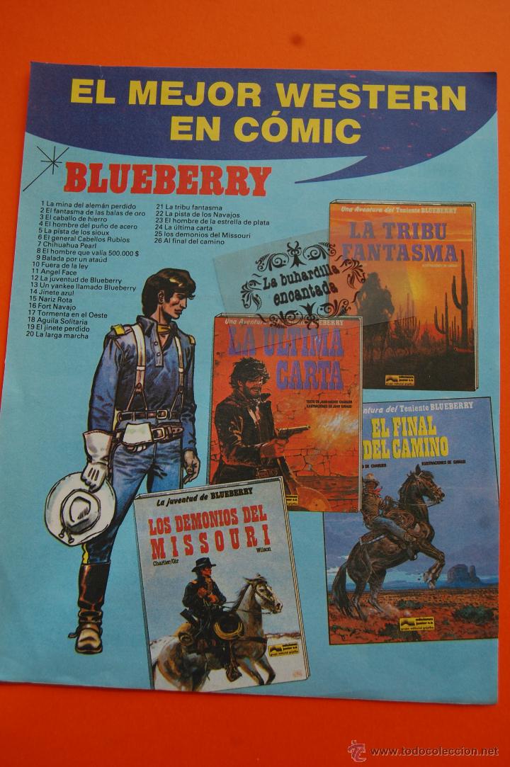 C&oacute;mics: PUBLICIDAD - BLUEBERRY EL MEJOR WESTERN EN COMIC - Foto 1