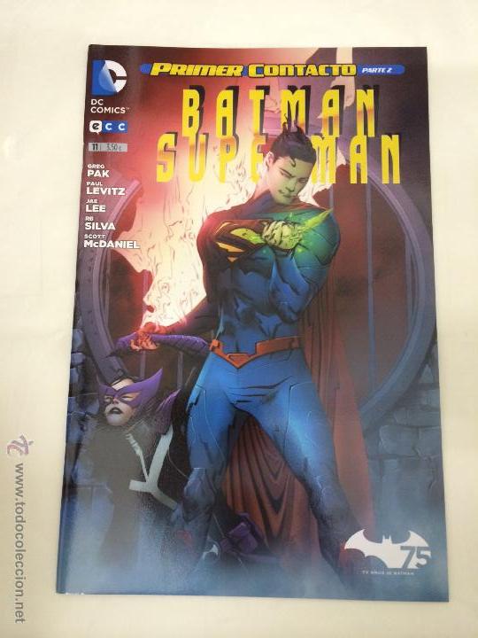 C&oacute;mics: Batman / Superman 11 (Grapa Septiembre 2014) - ECC EDICIONES - Foto 1