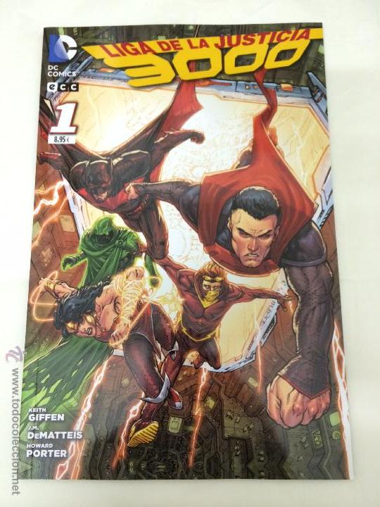 C&oacute;mics: Liga de la Justicia 3000 N&ordm; 1 - ECC EDICIONES - Foto 1