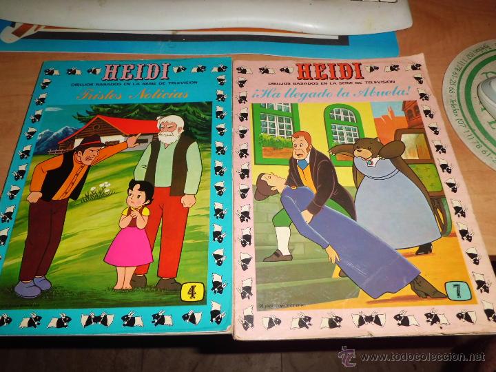 C&oacute;mics: heidi ediciones recreativas lote 2 libros el 4 y el 7 - Foto 1