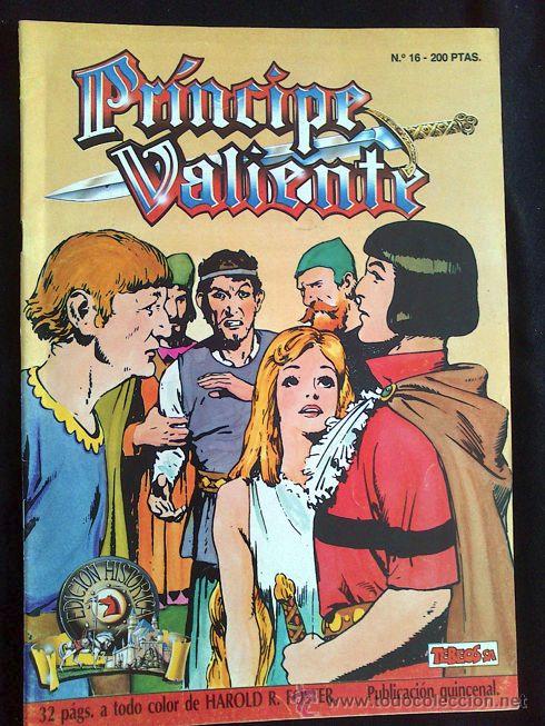 C&oacute;mics: Pr&iacute;ncipe valiente 16 Tebeos SA - Foto 1