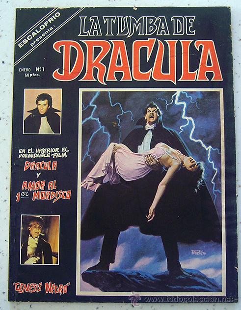 C&oacute;mics: COMIC. ESCALOFRIO . LA TUMBA DE DR&Aacute;CULA . VOLUMEN 1 . NUMERO 1 - Foto 1