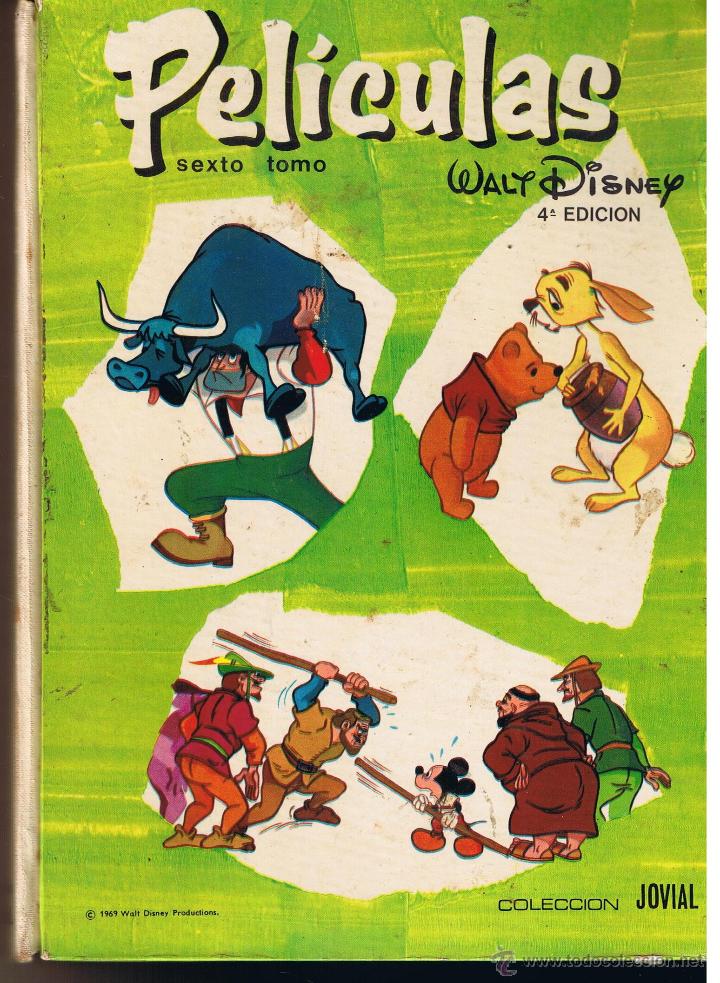 Fumetti: PELICULAS. TOMO SEXTO. VI. 6. COLECCION JOVIAL 1969 (RF.MA) (B27)