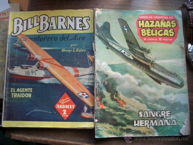 C&oacute;mics: Bill Barnes y Aza&ntilde;as B&eacute;licas. - Foto 1