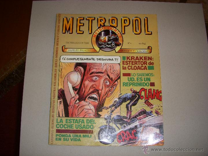 C&oacute;mics: METROPOL N&ordm; 4, EDITORIAL METROPOL - Foto 1