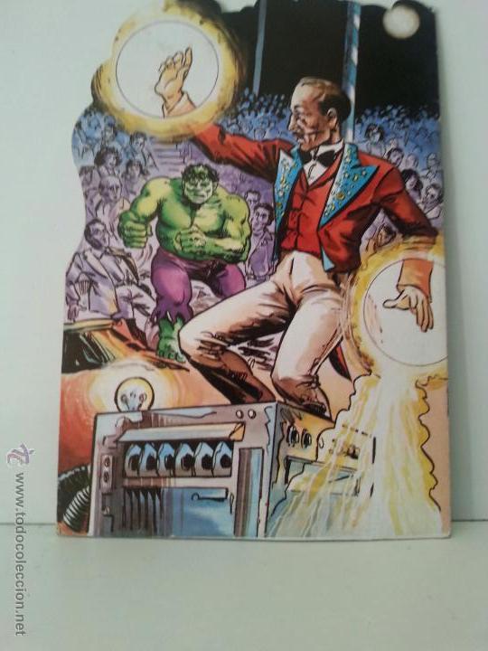 C&oacute;mics: CUENTO TROQUELADO DE EL INCREIBLE HULK N&ordm; 4 EL CIRCO (DE FHER) 1981 - Foto 2
