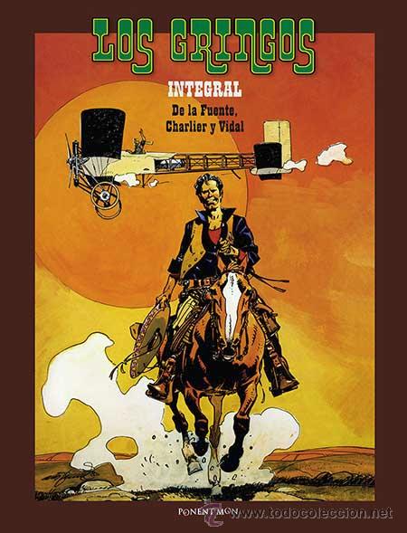 C&oacute;mics: C&oacute;mics. Los gringos Integral - De la Fuente/Charlier/Vidal (Carton&eacute;) - Foto 1