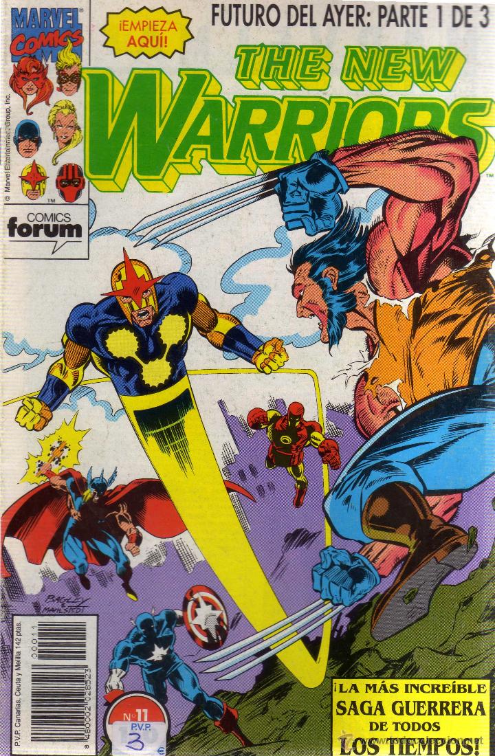 C&oacute;mics: The new warriors (N&uacute;mero 10, Forum) - CJ152
