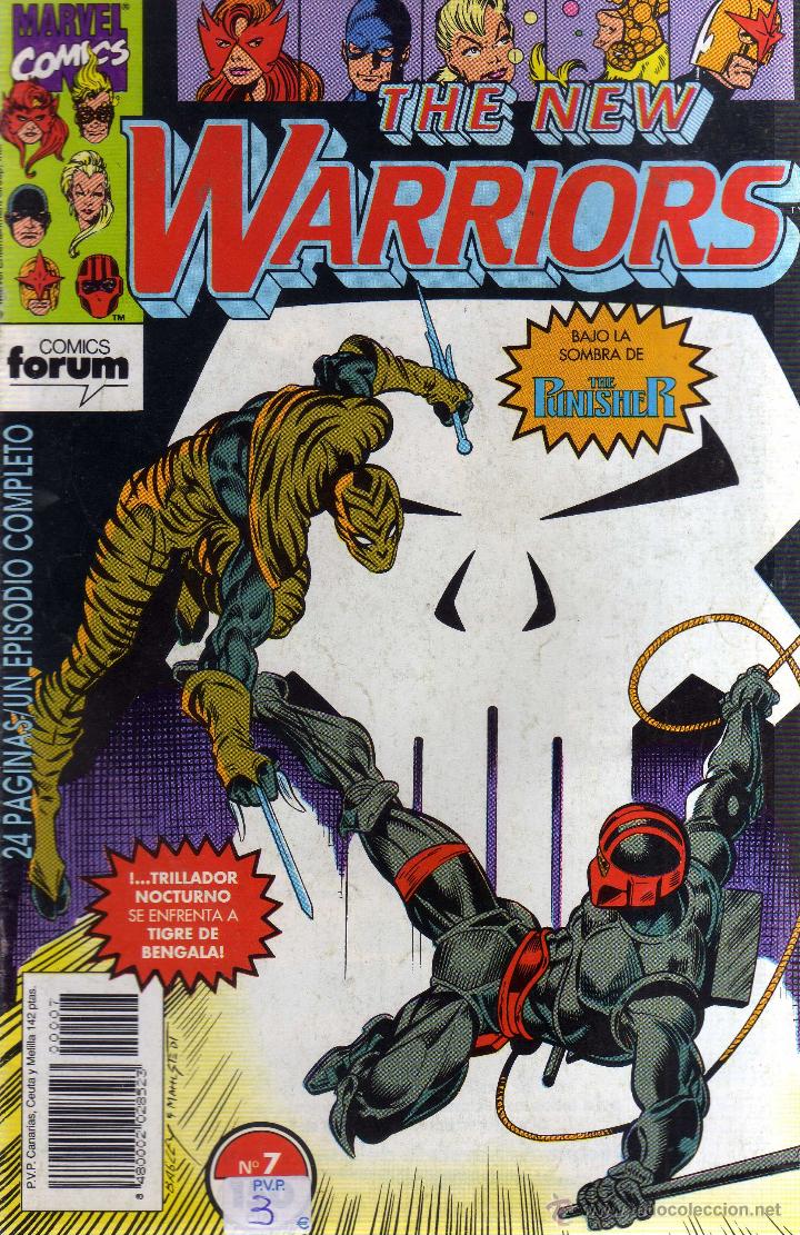 C&oacute;mics: The new warriors (N&uacute;mero 7, Forum) - CJ152