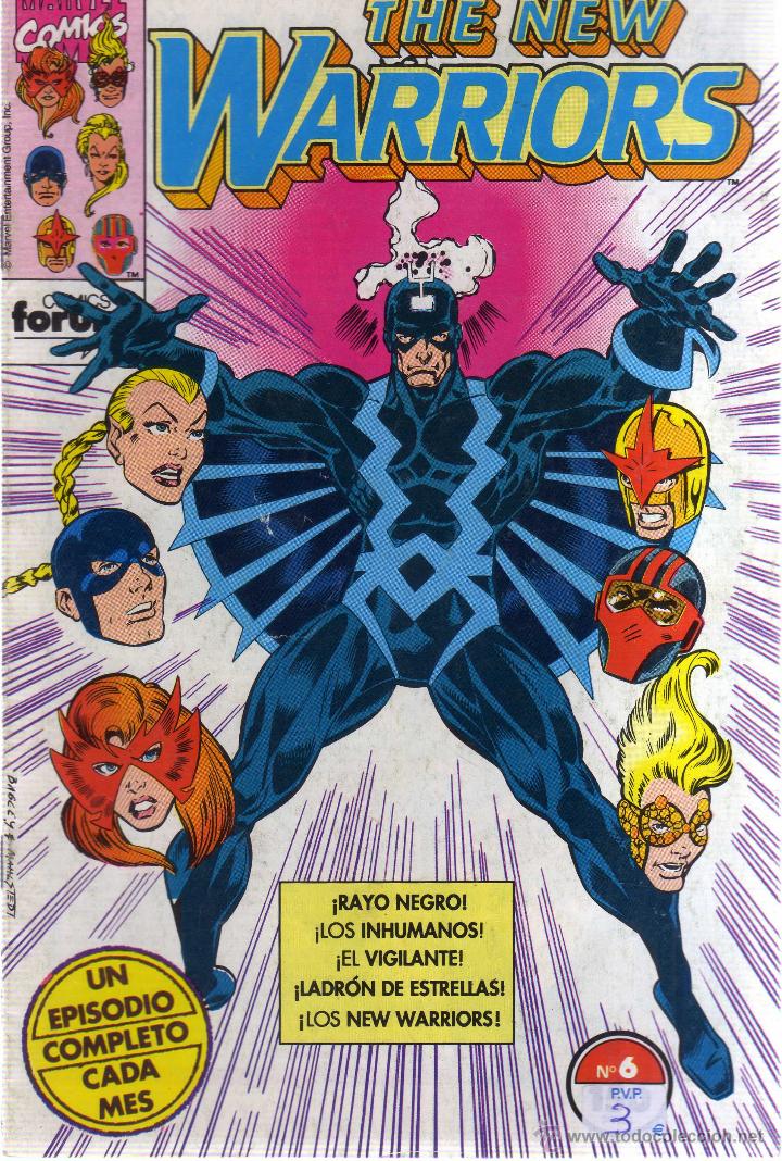 C&oacute;mics: The new warriors (N&uacute;mero 6, Forum) - CJ152