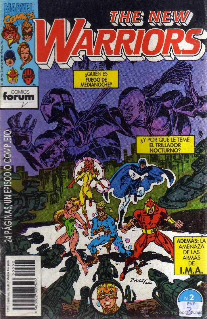 C&oacute;mics: The new warriors (N&uacute;mero 2, Forum) - CJ152