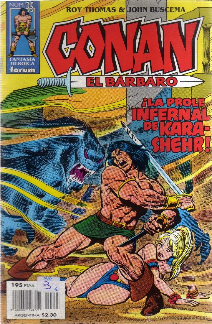 C&oacute;mics: Conan El Barbaro Numero 35, Forum, CJ152 - Foto 1