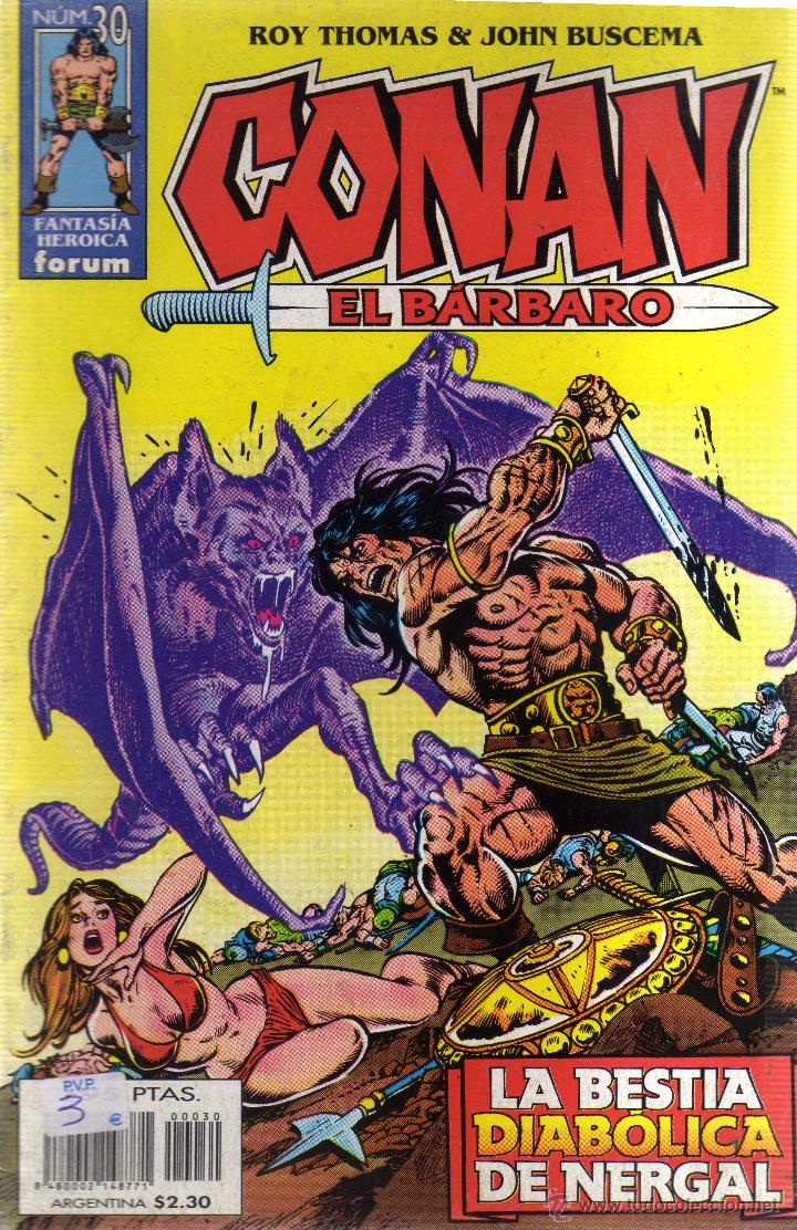 C&oacute;mics: Conan El Barbaro Numero 30, Forum, CJ152 - Foto 1