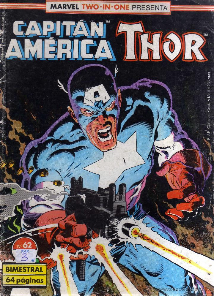 C&oacute;mics: Capitan America/ Thor Numero 62, Forum, CJ152