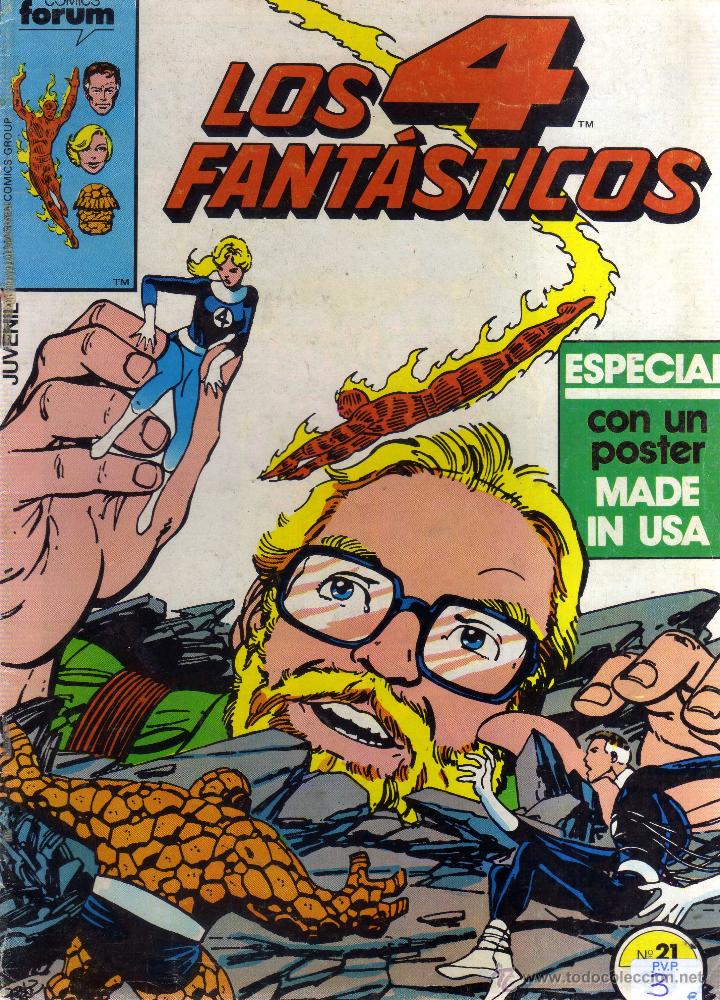 C&oacute;mics: Los 4 Fant&aacute;sticos N&ordm; 21 Forum - CJ152 - Foto 1