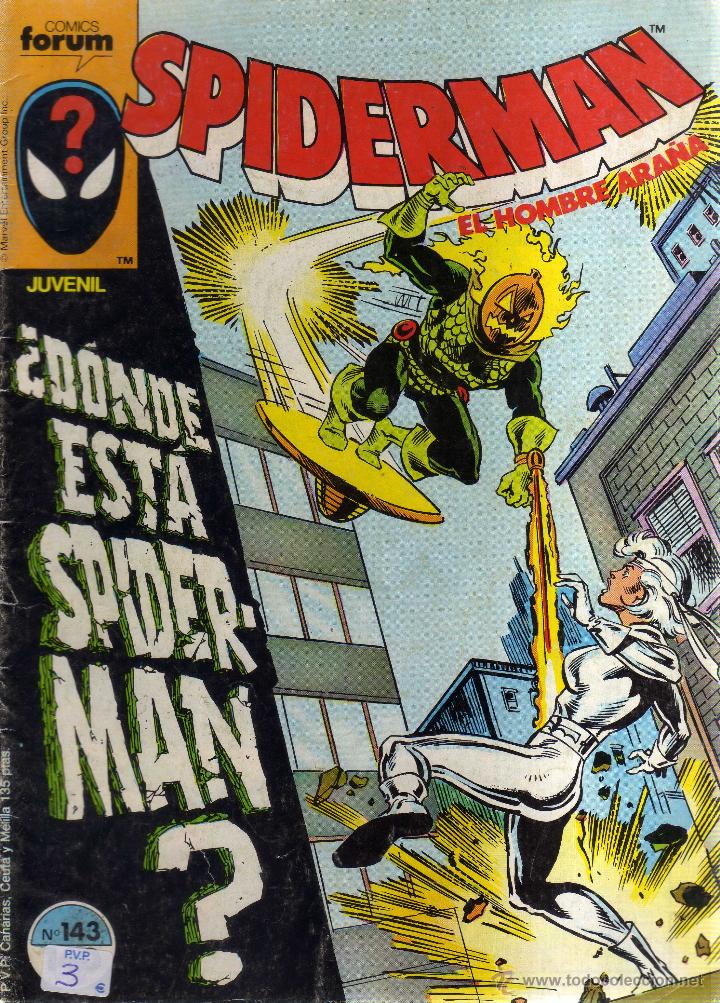 C&oacute;mics: Spiderman N&ordm; 143, Forum  - CJ152 - Foto 1