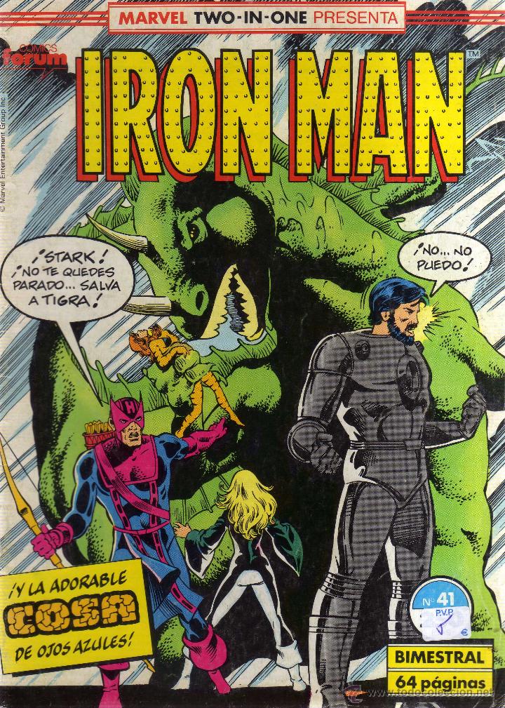 C&oacute;mics: Iron Man Numero 41, Marvel two in one, Forum, CJ152 - Foto 1