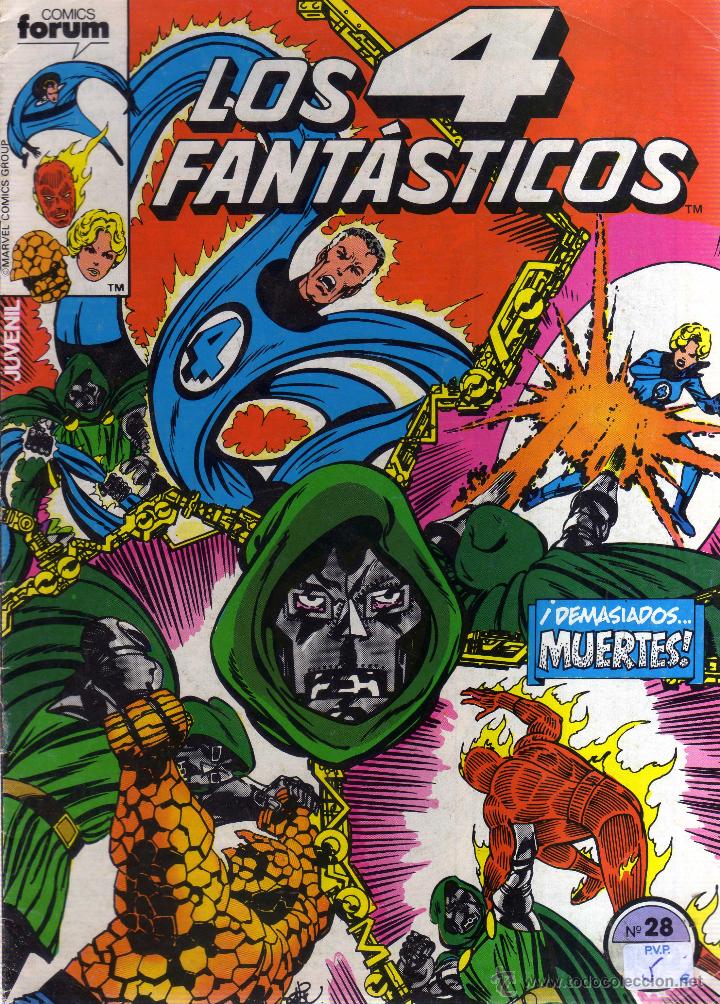 C&oacute;mics: Los 4 Fant&aacute;sticos N&ordm; 28 Forum - CJ152 - Foto 1