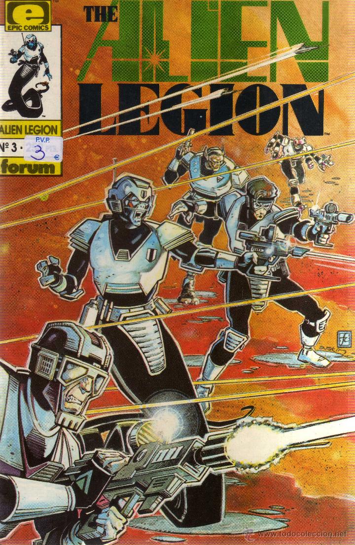 Comics: The Alien Legion Numero 3, Forum, CJ153