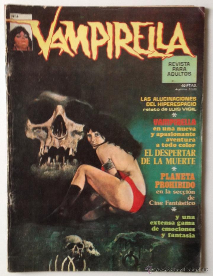 C&oacute;mics: VAMPIRELLA. N&ordm; 4. MARZO, 1975. GARBO. - Foto 1
